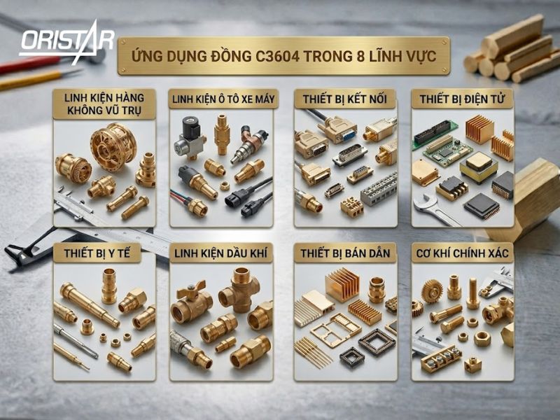 ứng dụng đồng C3604